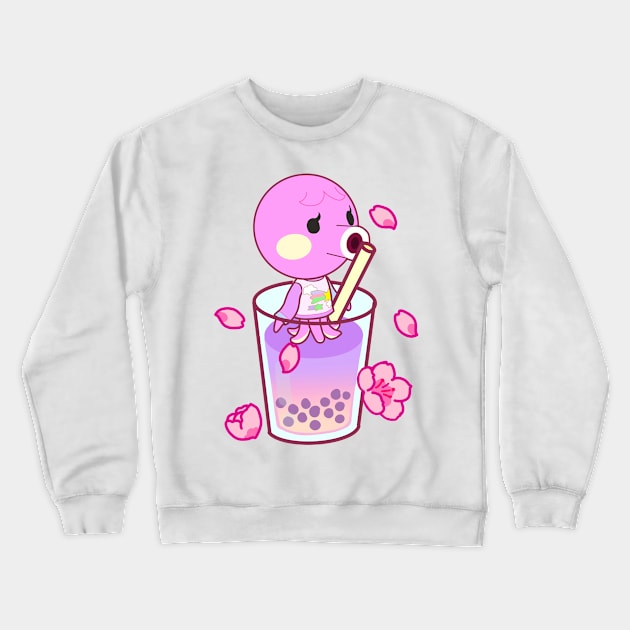 Marina bubble tea Crewneck Sweatshirt by miriart